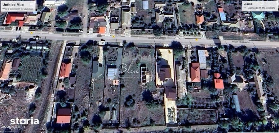 Teren de 1173 mp, în Central