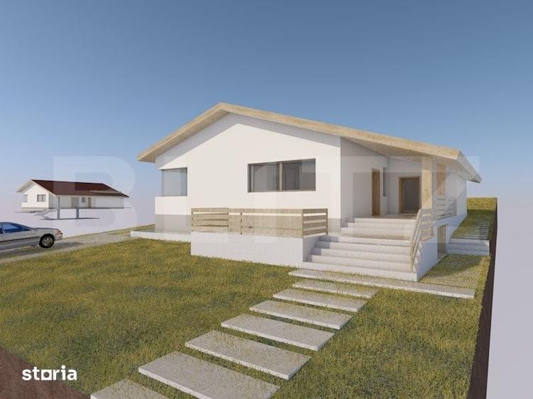 Casă cu 4 camere cu Teren 800 Mp în Bod