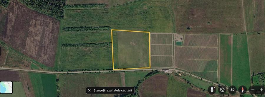Teren de 58000 mp, în Mărtinești