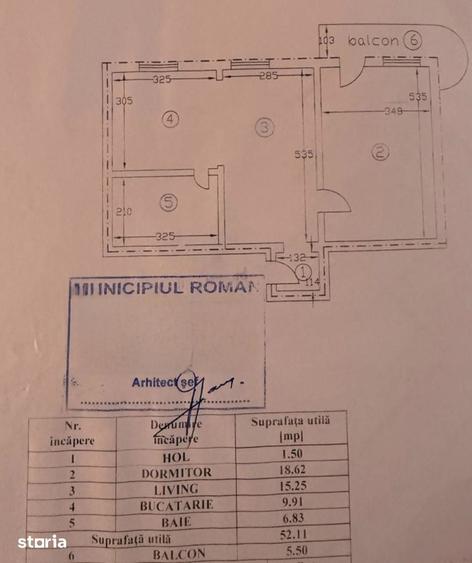 Apartament cu 2 camere în Central