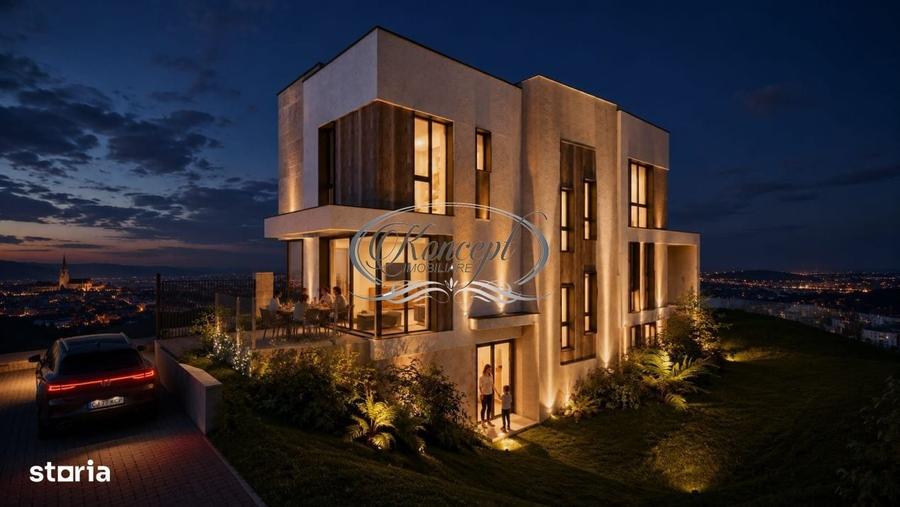 Casa premium cu panorama spectaculoasa in Andrei Muresanu - 1