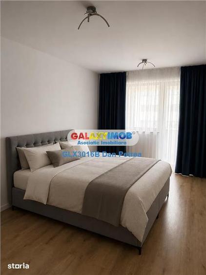 Apartament cu 2 camere semidecomandat, mobilat în Pipera
