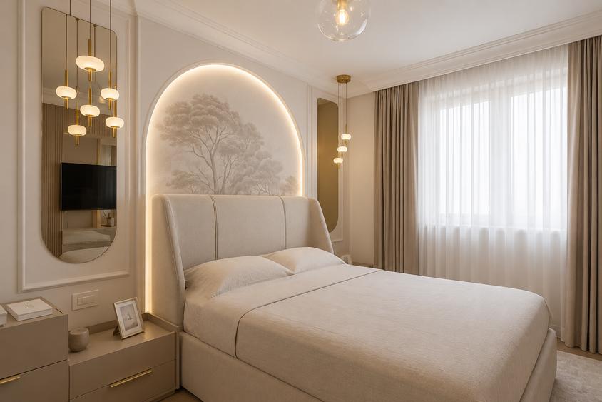 Apartament cu 2 camere semidecomandat în Pipera