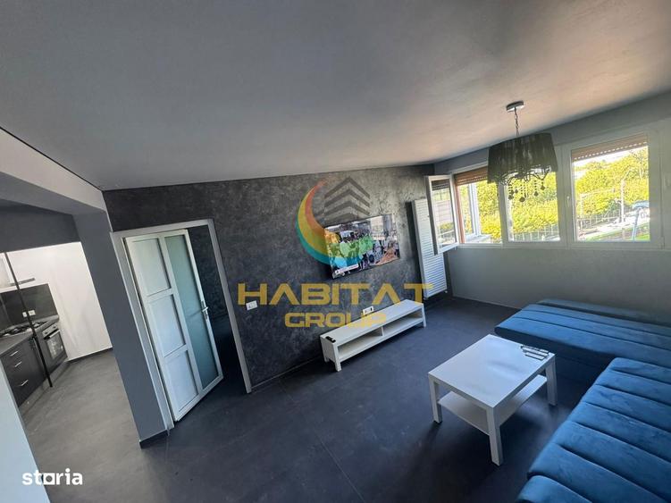 Apartament cu 2 camere, mobilat în Giurgiului
