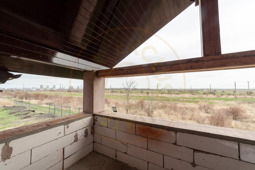 Casă individuală cu 3 camere cu Teren 477 Mp în Bradu