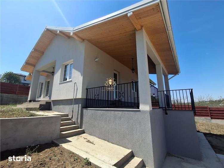 Casa parter cu beci finalizata -500mp teren Valea Adanca. - 8