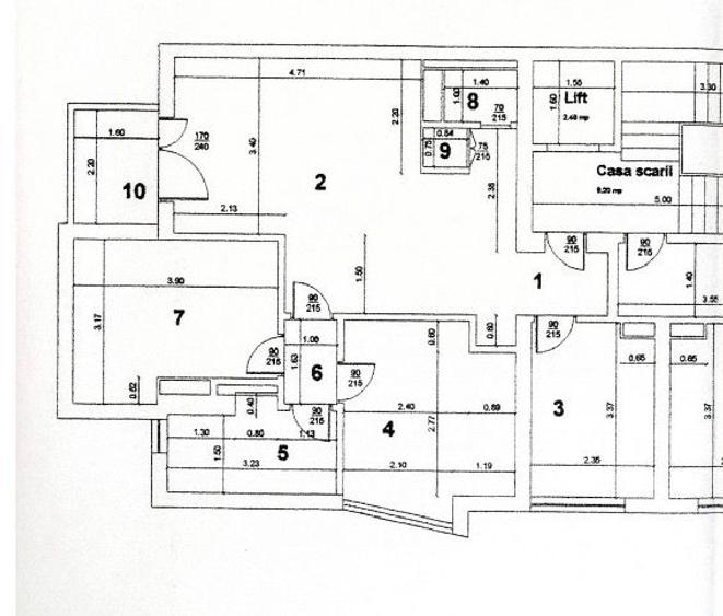 Apartament cu 3 camere decomandat, mobilat în Aviatorilor