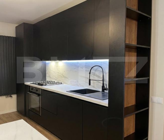 Apartament cu 2 camere semidecomandat, mobilat în Mărăști