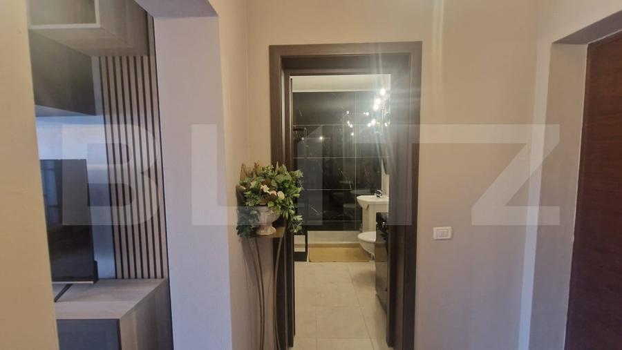 Apartament cu 2 camere decomandat, mobilat în Sânpetru