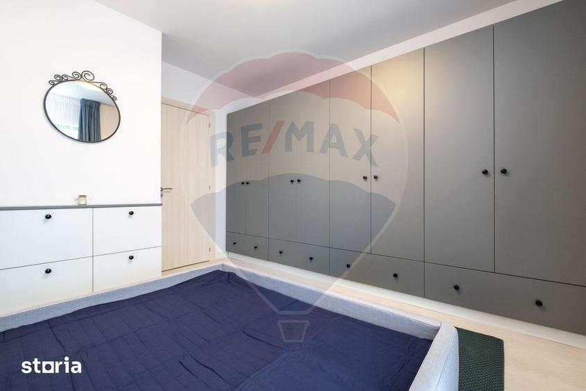 Apartament cu 2 camere decomandat, mobilat în Arcul de Triumf