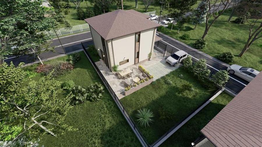 Casă individuală cu 4 camere cu Teren 300 Mp în Clinceni