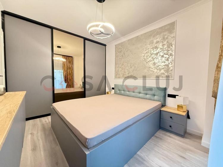 Apartament cu 2 camere semidecomandat, mobilat în Iris