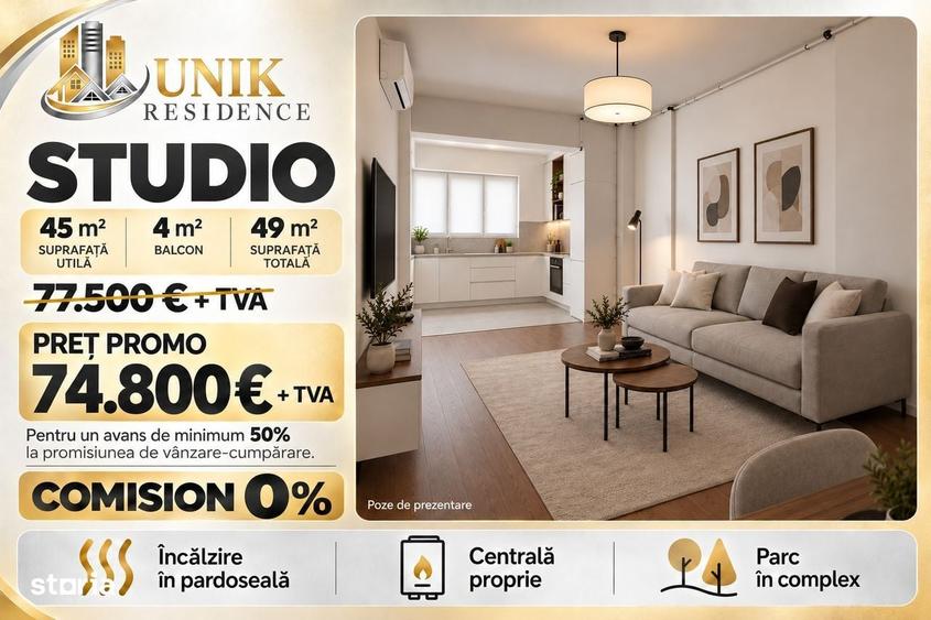 Apartament cu 2 camere în Central