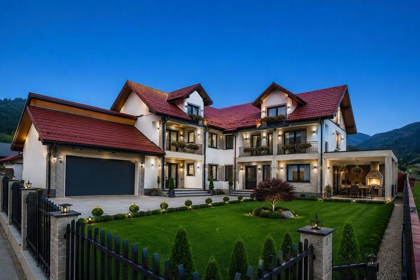 Casă cu 4 camere cu Teren 350 Mp în Borca