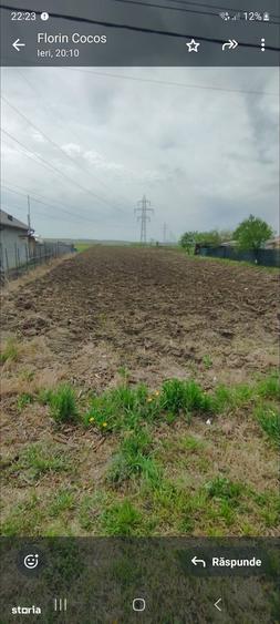 Teren de 2750 mp, în Mănești