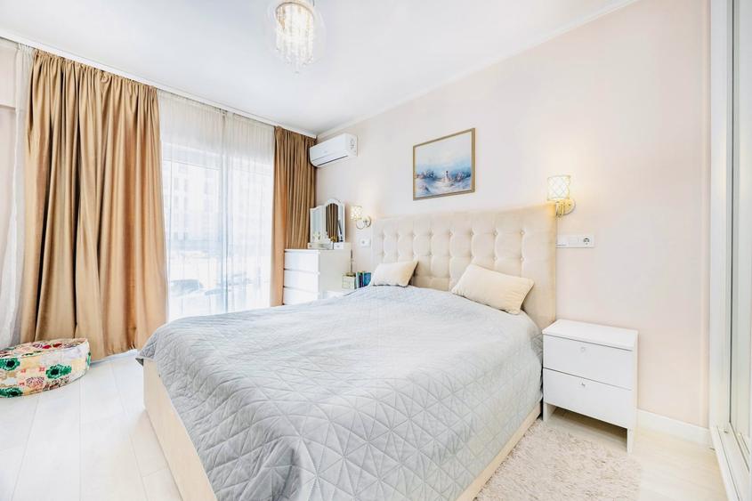 Apartament cu 2 camere semidecomandat, mobilat în Floreasca