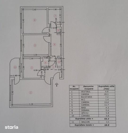 APARTAMENT 3 CAMERE | ETAJ 1 | OPORTUNITATE - 13
