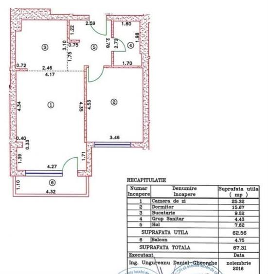 Apartament cu 2 camere semidecomandat, mobilat în Pipera