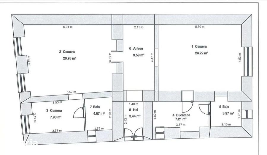 Spatiu comercial/Regim hotelier zona Ultracentrala - 1