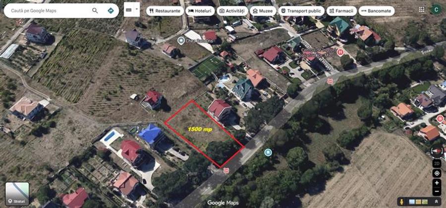 Teren intravilan de 1500 mp, în Bucium