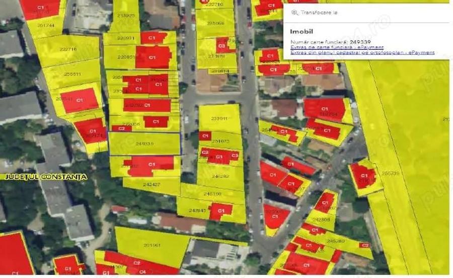 Teren de 645 mp, în Central