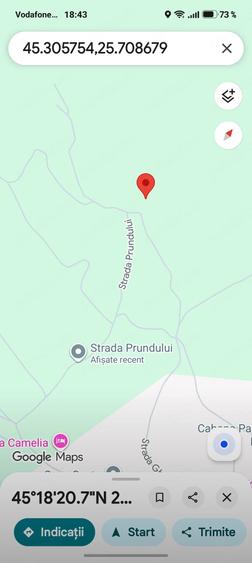 Teren de 750 mp, în Central