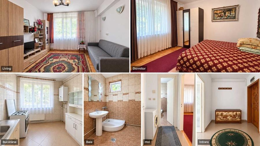 Apartament cu 2 camere semidecomandat în Central