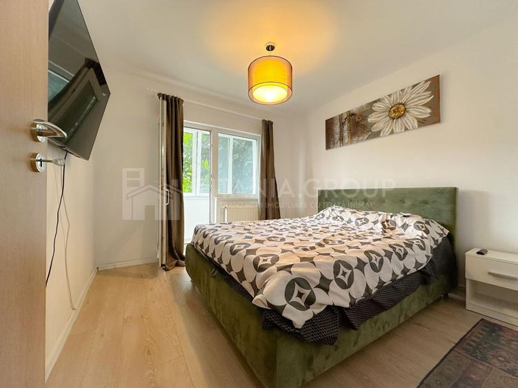 Apartament cu 3 camere decomandat, mobilat în Răcădău