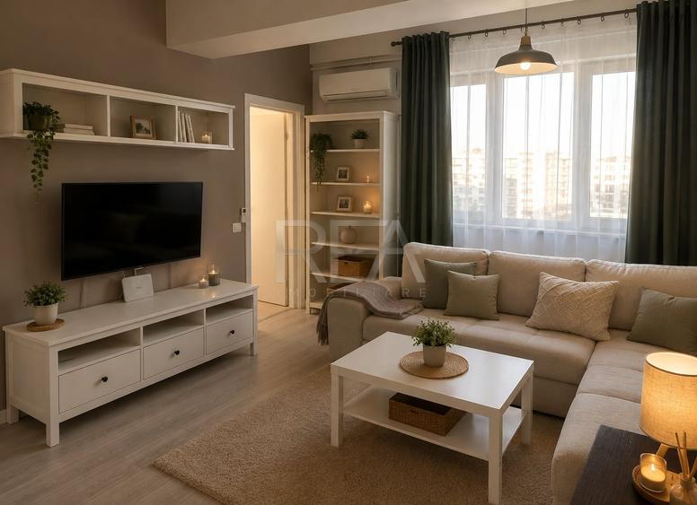Apartament cu 2 camere semidecomandat, mobilat în Alba Iulia