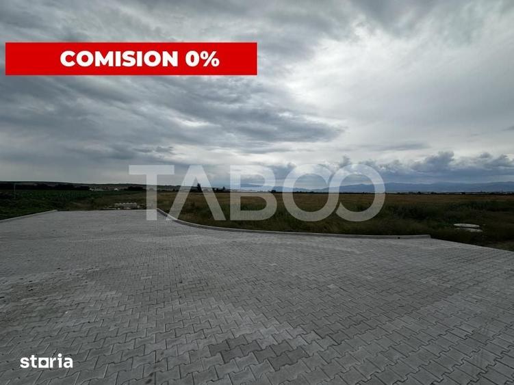 Teren industrial intravilan de vanzare cu PUZ aprobat Ocna Sibiului - 1
