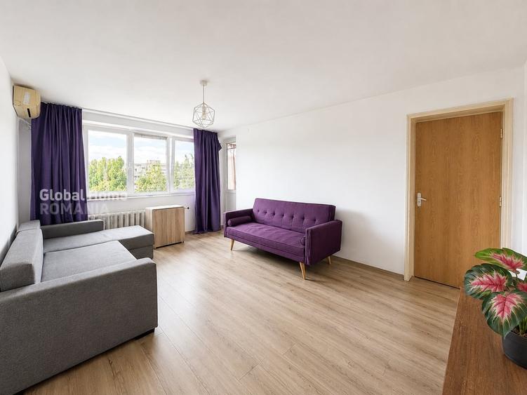 Apartament cu 3 camere semidecomandat, mobilat în Drumul Taberei