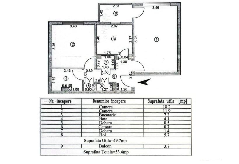 Apartament cu 2 camere in Micro 21 langa Kaufland ?i Lidl - 5