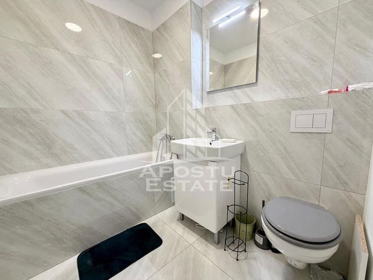 Apartament cu 2 camere decomandat, mobilat în Torontalului