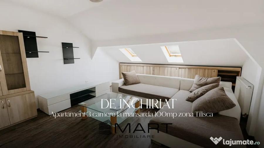 Apartament cu 3 camere semidecomandat în Tilișca