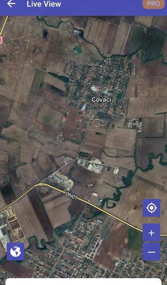 Teren de 994 mp, în Covaci