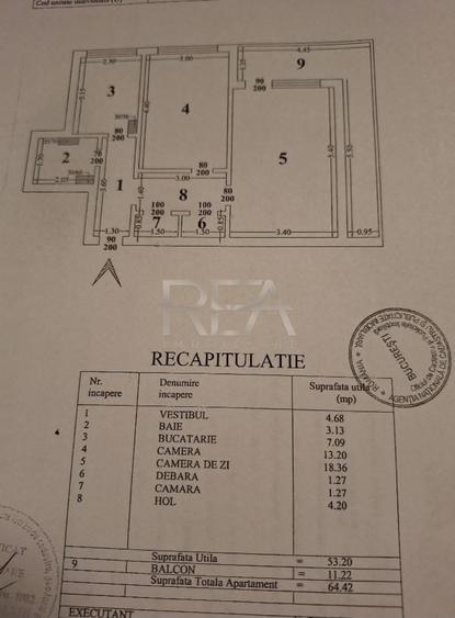 2 camere decomandat, 64 mp, metrou 1 Decembrie 1918 – Theodor Pallady - 11