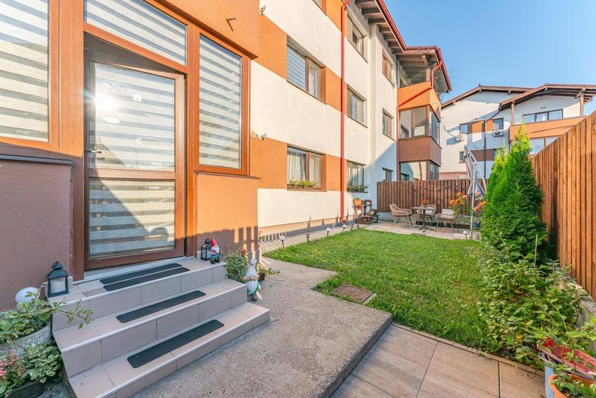 Apartament cu 3 camere decomandat, mobilat în Sânpetru
