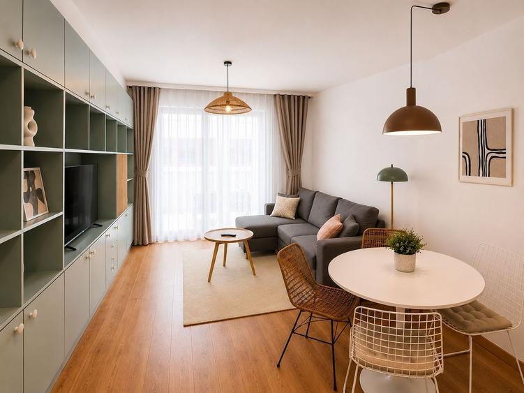 Apartament cu 2 camere decomandat, mobilat în Floreasca