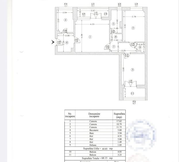 Apartament cu 3 camere de vanzare in zona Baba Novac - Campia Libertatii - 28
