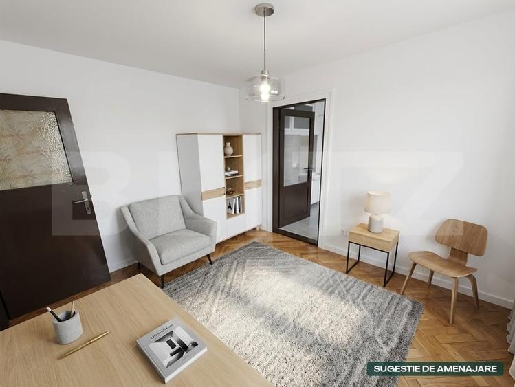 Apartament cu 2 camere semidecomandat în Decebal