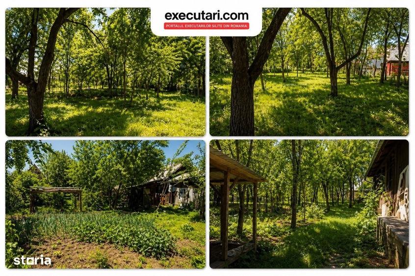 Casă cu 2 camere cu Teren 1445 Mp în Săliște