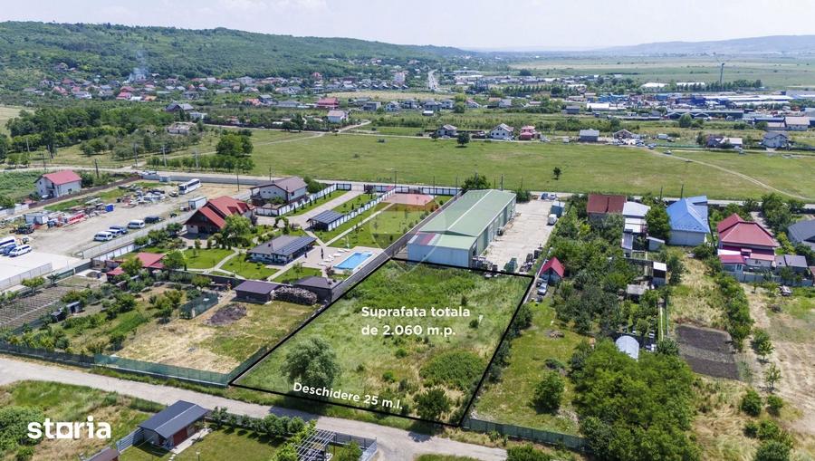 Teren de 2060 mp, în Muntenii de Jos