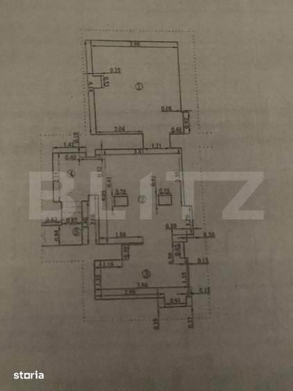 Apartament tip spatiu comercial cu terasa, 64 mp zona Hlincea - 4