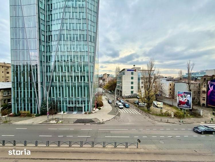 Apartament cu 2 camere decomandat, mobilat în Dorobanți