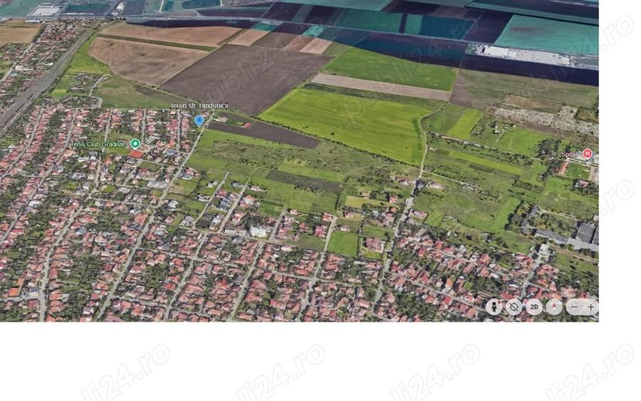 Teren de 205 mp, în Grădiște