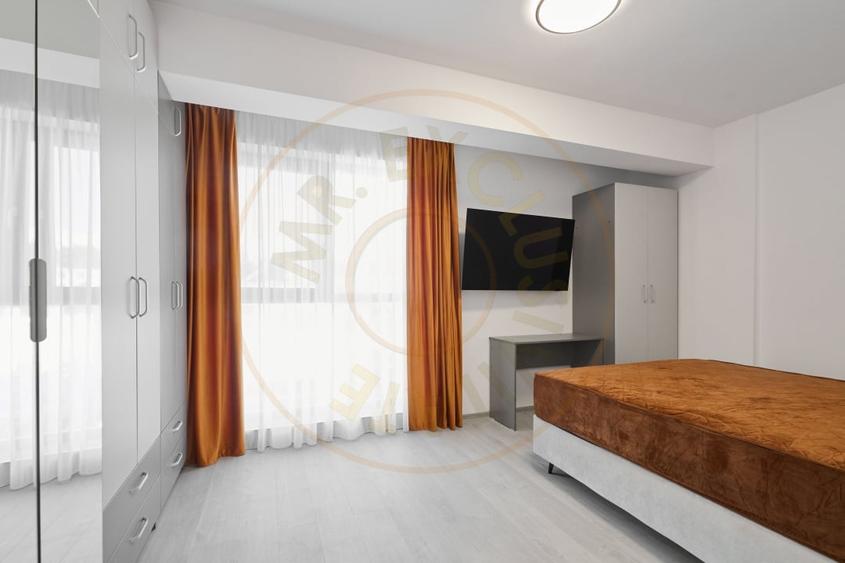 Apartament cu 2 camere decomandat, mobilat în Central