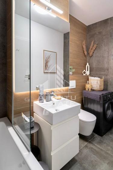 Apartament cu 2 camere nedecomandat, mobilat în Aradului