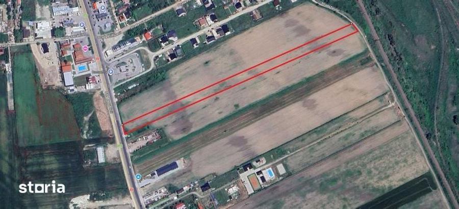 Teren de 7723 mp, în Central