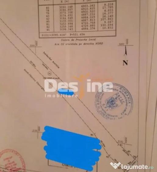 Teren de 5000 mp, în Drajna