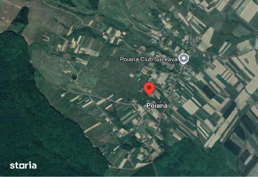 Teren de 1800 mp, în Zvoriștea